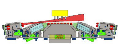 LED illumination is focused with a lens onto the lead only to recognize the position of the lead tip