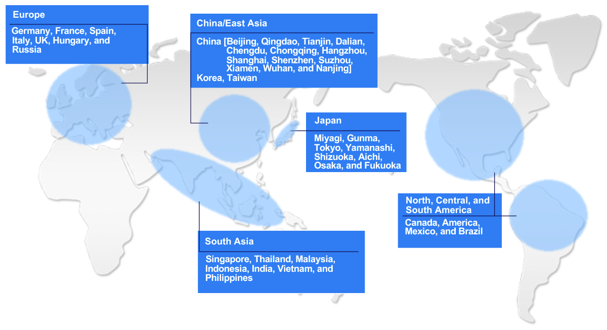 Global Network - Supports - Factory Automation - Panasonic Connect