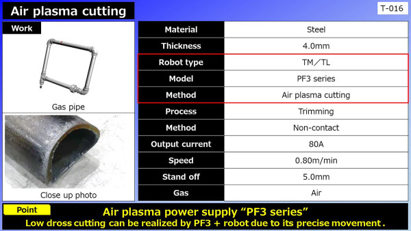 housing3Air plasma cutting (Gas pipe)