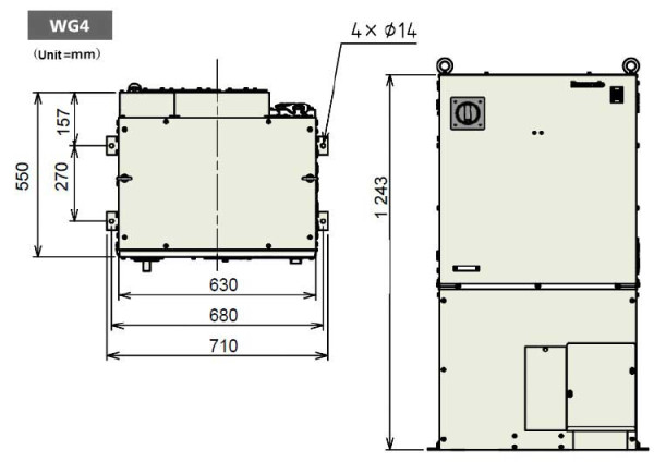 WG4 dimensions image