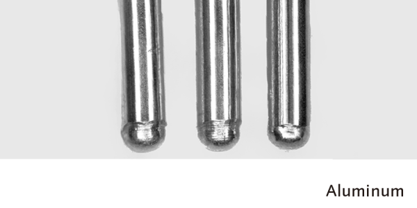 welding sampled (aluminum)