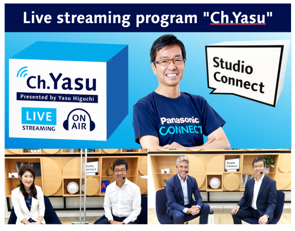 Live streaming program "Ch.Yasu"