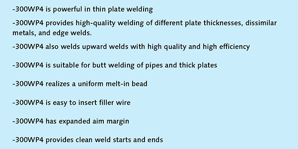 merits of pulsed welding