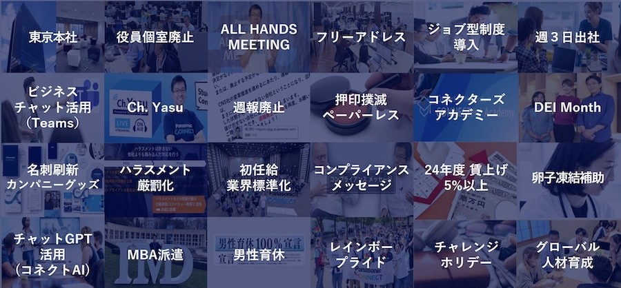 パナソニック コネクトが取り組む、カルチャー&マインド改革に向けた施策の数々