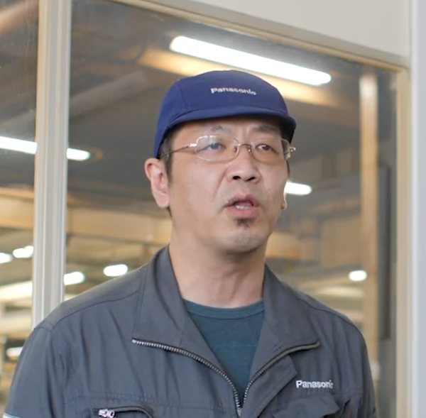 Photo: Yasuhiro Teruta, Factory Management Section, Kaga Factory