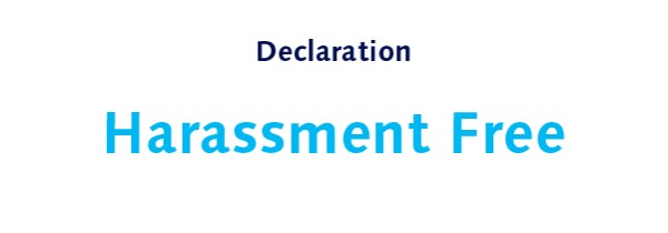 Commitment: Harassment-Free Environment