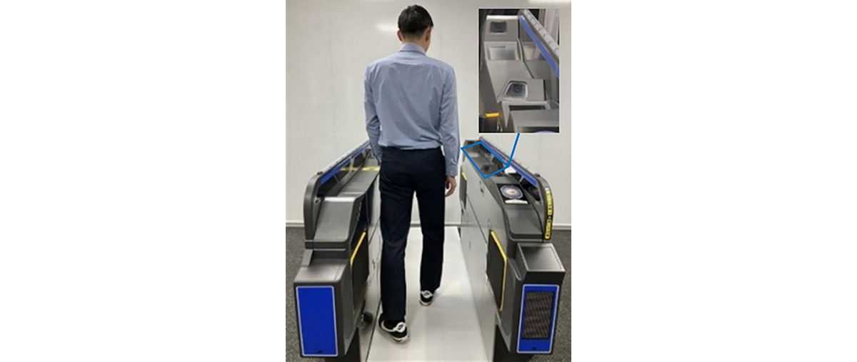 Cameras integrated into existing automatic ticket gates.  Scheduled for introduction in spring 2026 and later