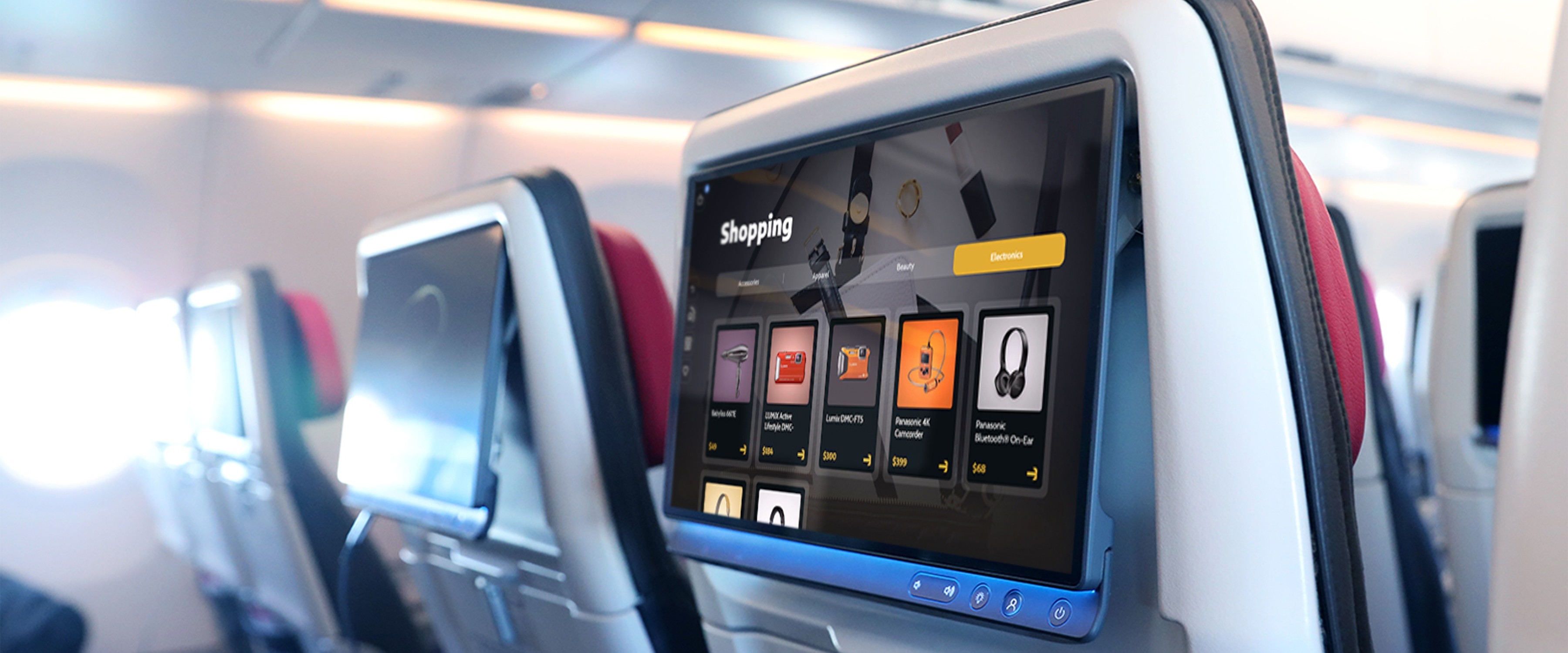 Inflight Entertainment Solution that Helps Reduce Aircraft Fuel Consumption