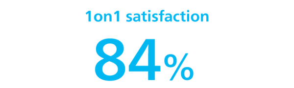 1on1 satisfaction