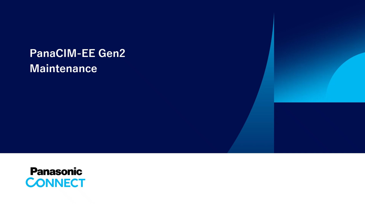 回路形成_実装ソフトウェア動画_PanaCIM(メンテナンス)(英)