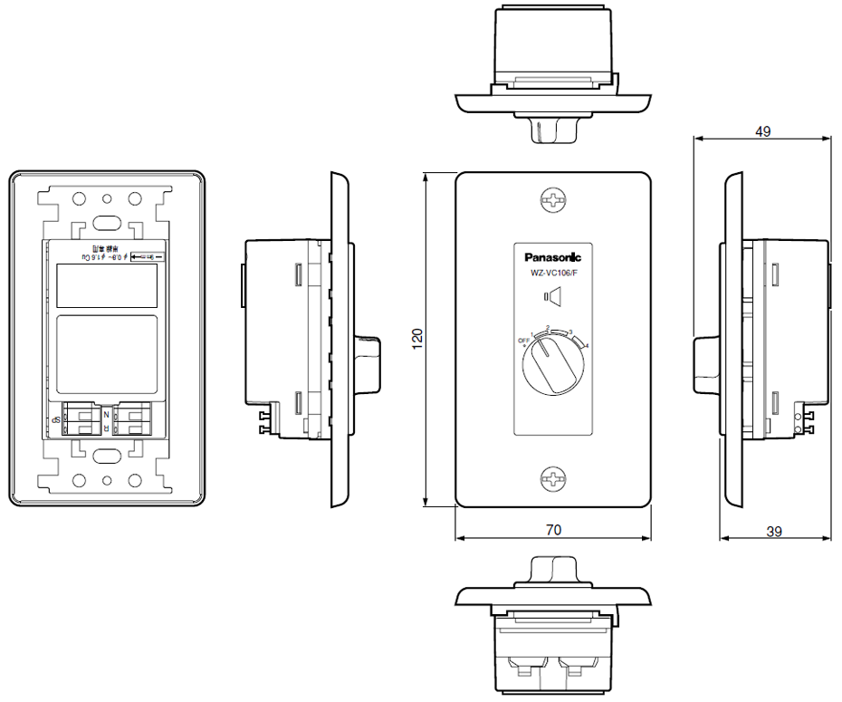 Panasonic プログラムコントローラー WZ-640