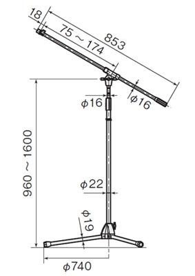 マイクスタンド（卓上・フロア・ブーム型） - 製品一覧 - マイクロホン
