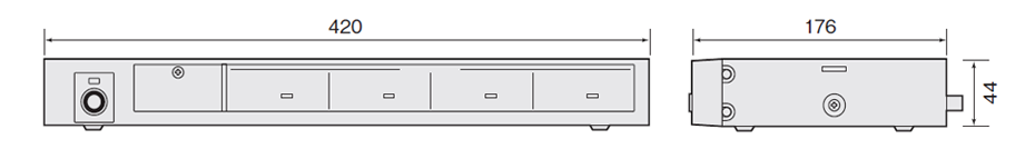 Panasonic　アンテナ混合分配器　WX－4910 WX-4910 パナソニック 800MHz帯 ダイバシティ ワイヤレス混合