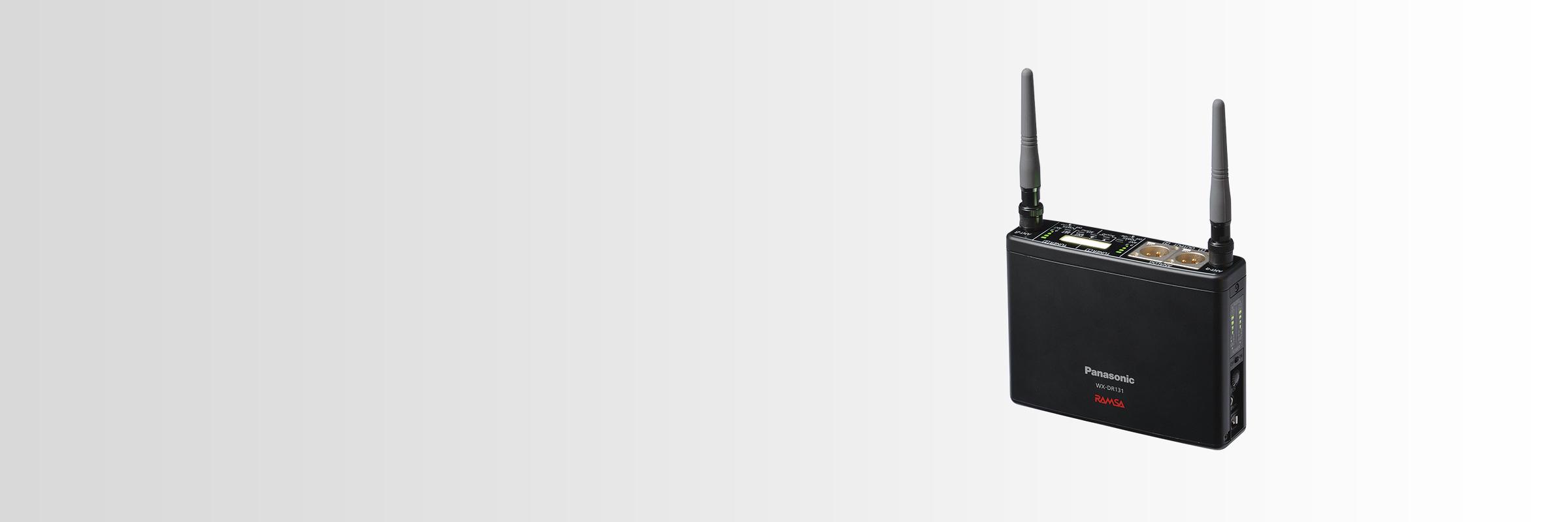 デジタルワイヤレス受信機（ポータブル型） WX-DR131