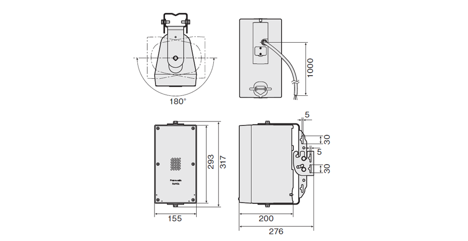 RAMSA全天候型スピーカー WS-LB301/WS-LB311 - 製品一覧 - スピーカー