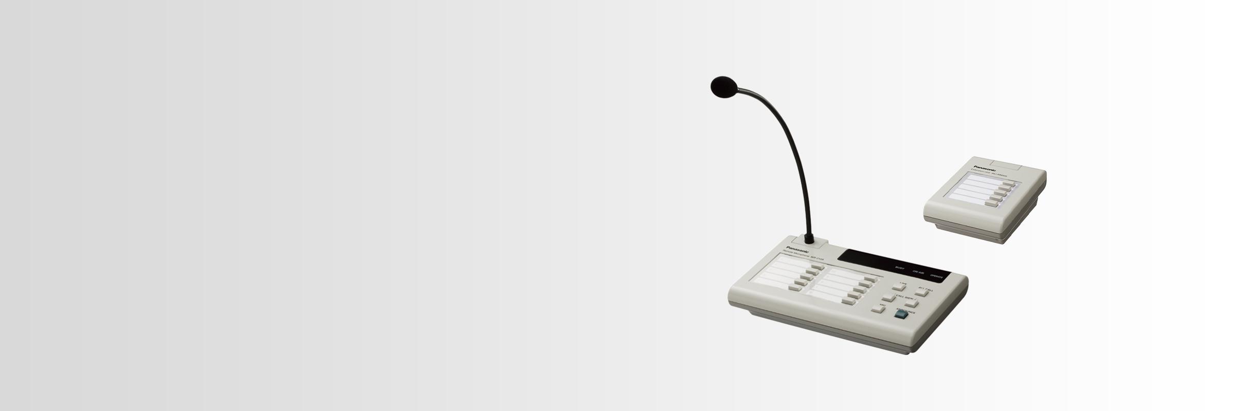 WR-210A Pansonic　リモコンマイク Panasonic WR-210A パナソニック 業務放送システム リモコン