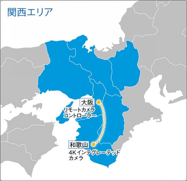 関西エリア地図