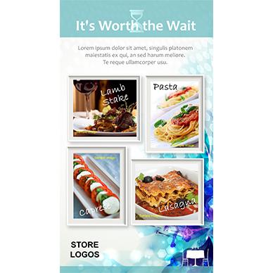 当店のフードメニュー