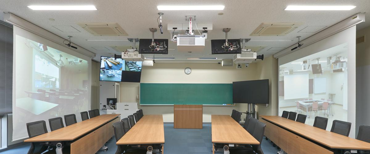 写真：広島大学の教室