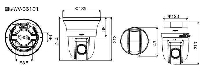 WV-S6131 [生産完了品]/ WV-S6111 [生産完了品] - ネットワークカメラ ...