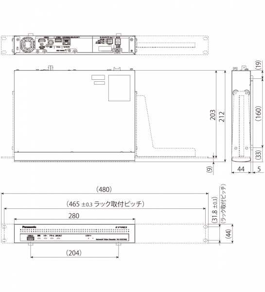 ネットワークビデオデコーダー WJ-GXD300 - ビデオエンコーダー・デコーダー 製品一覧 - 監視・防犯システム - パナソニック コネクト