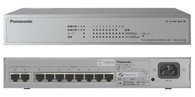 Panasonic WV-SW155\u0026tp-link Poe+ ハブ