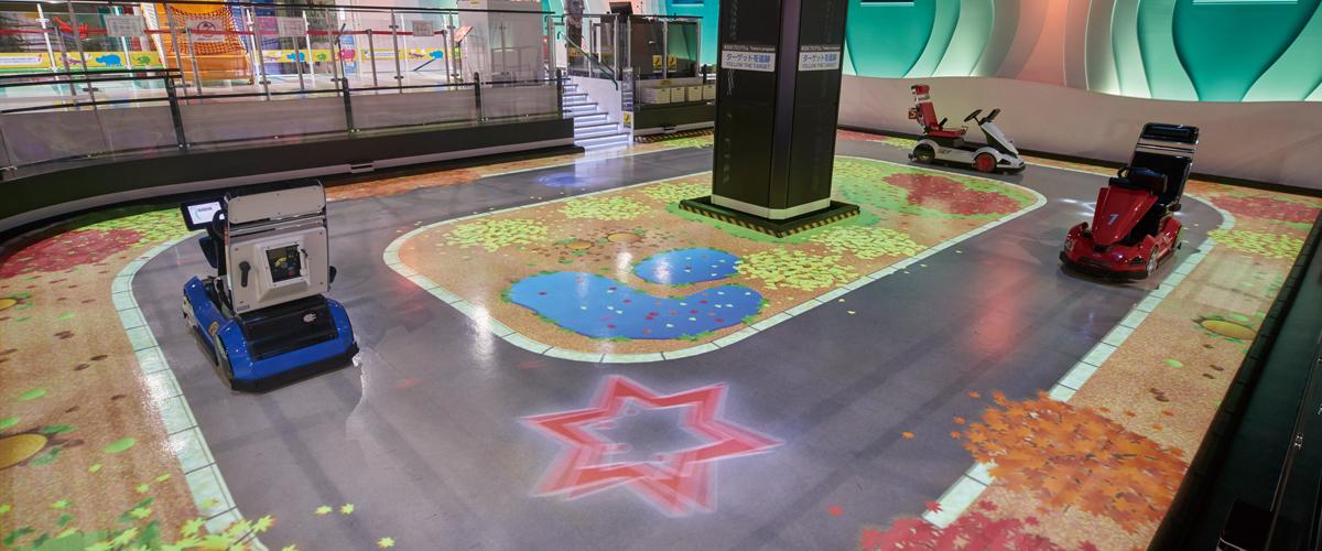 写真：トヨタ産業技術記念館テクノサーキット