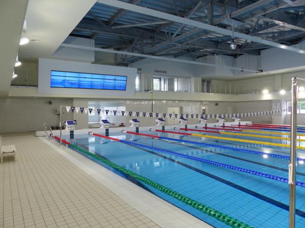 写真：イトマンスイミングスクールのプール内観