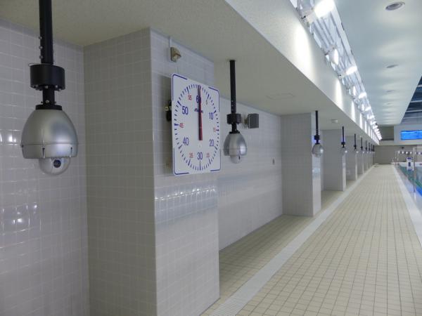 写真：プールサイドカメラ