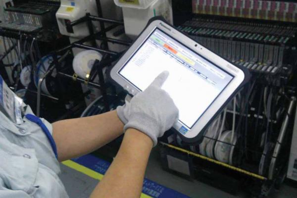 写真：作業風景