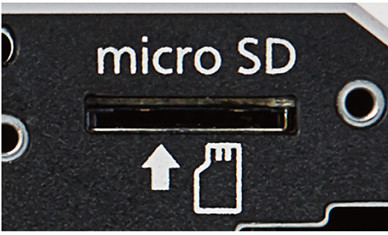 microSDカード記録機能の画像