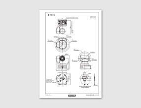 リモートカメラシステム 仕様書・寸法図（CAD）の画像