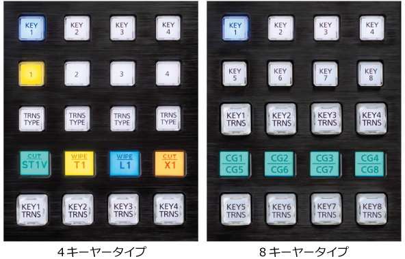 KEY/DSKオペレーション部、キーフェーダー部の画像