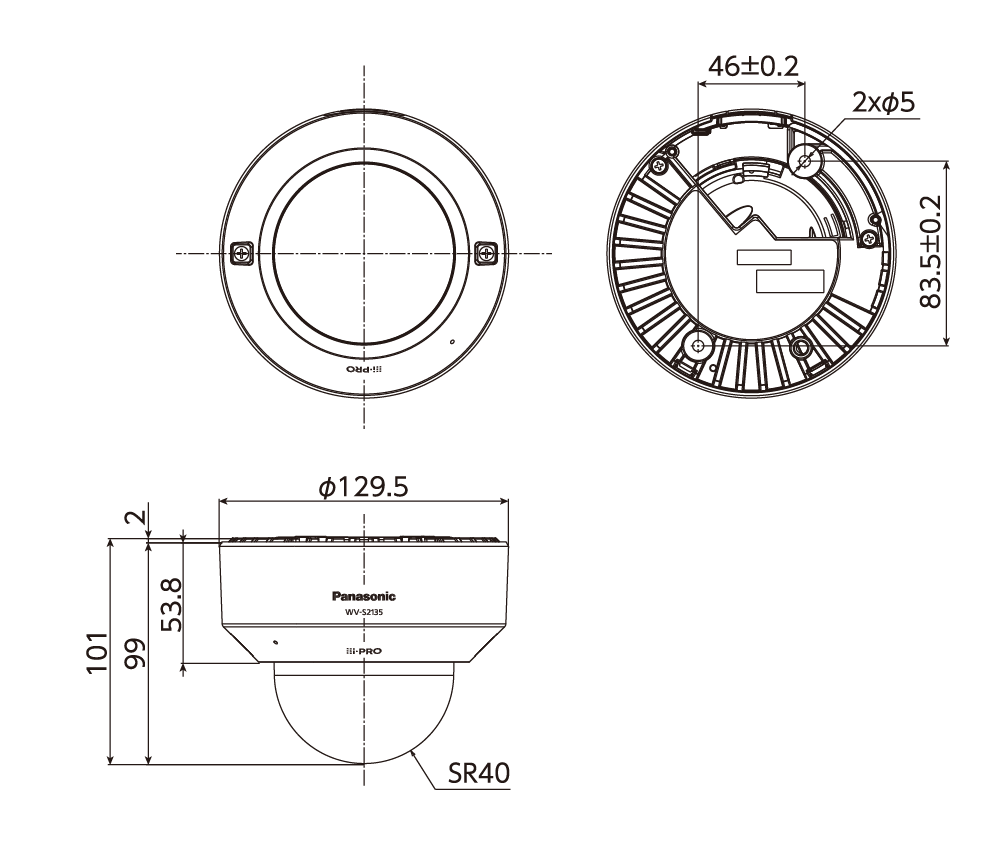 WV-S2135 [在庫限定品]/ WV-S2115 [在庫限定品] - ネットワークカメラ