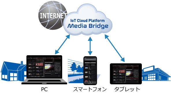 標準Webブラウザでのアクセス