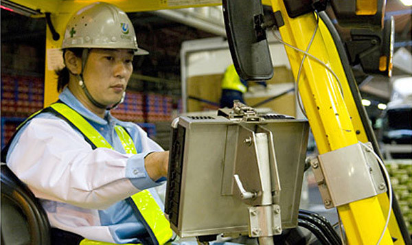 写真：フォークリフト