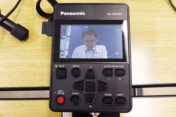 写真：POVCAMのレコーダーAG-UMR20