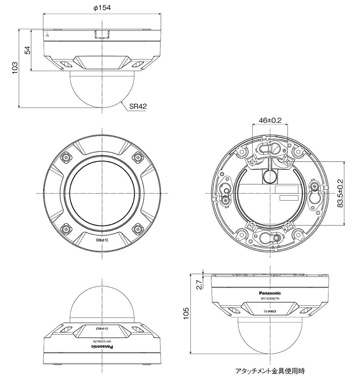 WV-S2536LTNJ_寸法図