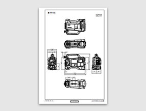 プロフェッショナルカメラ 仕様書・寸法図（CAD）の画像