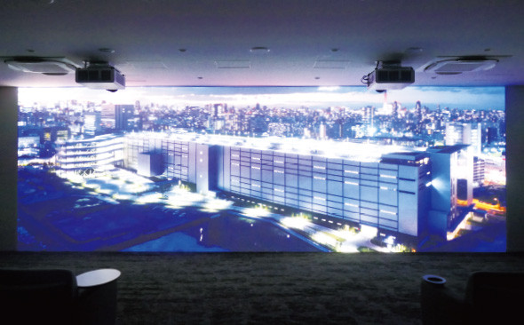 画像：佐川急便株式会社様 次世代型大規模物流センターXフロンティア 映像システム