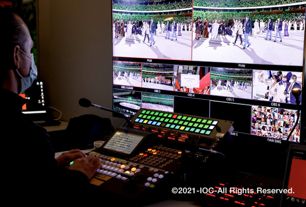 放送・業務用映像機器システム 開閉会式セレモニー オリンピックスタジアム