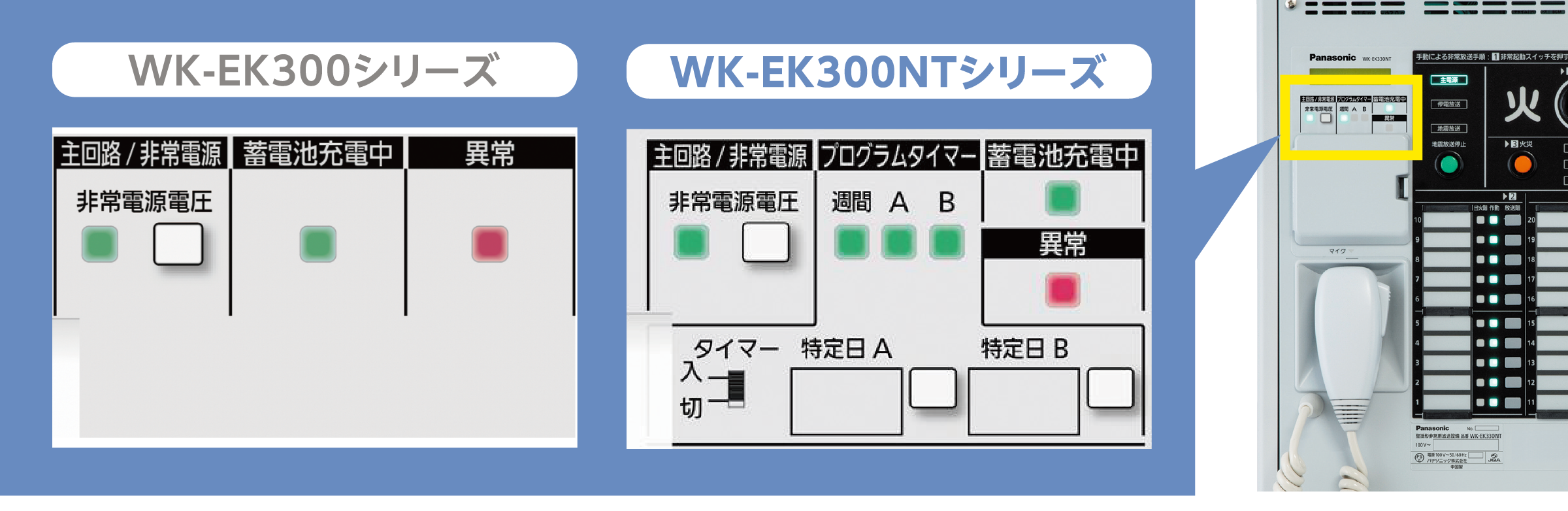 WK-EK310NT / WK-EK320NT / WK-EK330NT プログラムタイマー