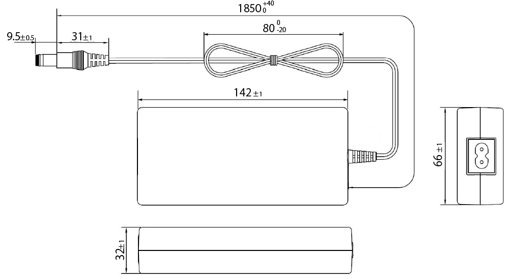 WX-SP104R1 AC アダプター（付属品）