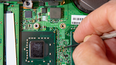 電子部品実装不良