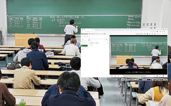 写真：Panopto画面