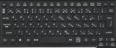 頑丈リーフ型キーボードの写真