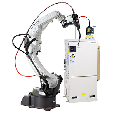 写真：アーク溶接ロボット