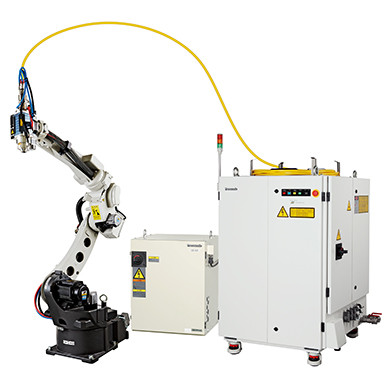 写真：レーザ加工システム