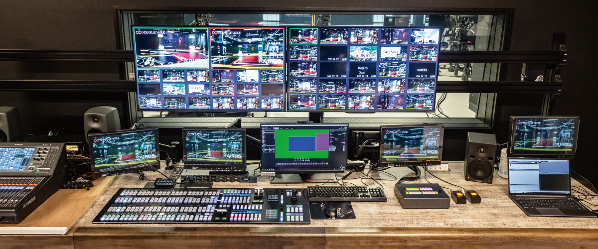 写真： KAIROSが設置されたサブルーム