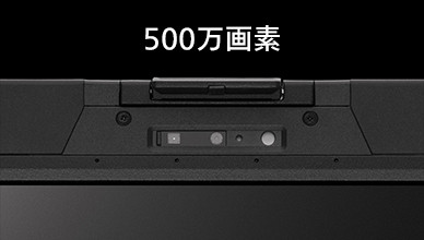 500万画素のWebカメラ